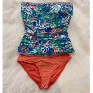 Tommy Bahama Bandini (Bandeau Two Piece Swimsuit) | Size Medium